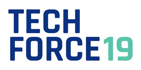 techforce logo blue telehealth  telecare aware