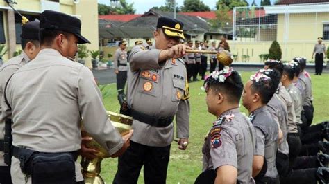 52 Anggota Polres Wonosobo Naik Pangkat Setingkat Lebih Tinggi Ini