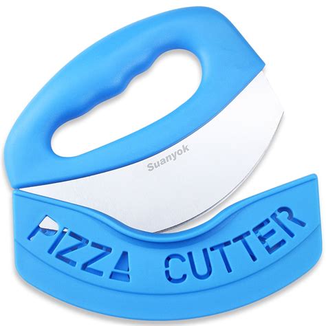 Suanyok Premium Pizza Cutter And Food Chopper Stainless Steel Blade