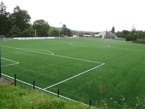 Terrain Stade Municipal Club Football Union Sportive Chatel Saint