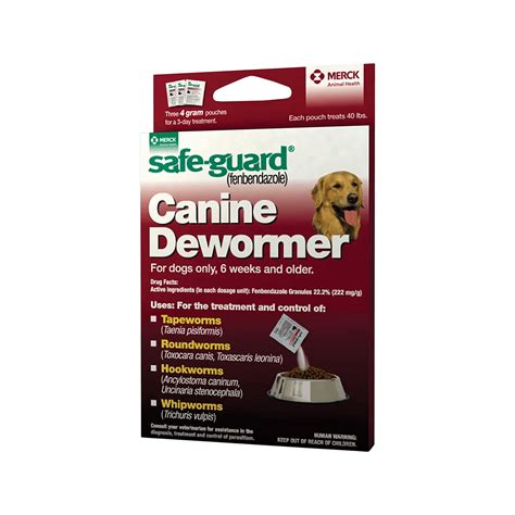 What Dewormer Do Vets Use For Dogs