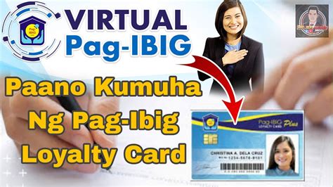 Paano Kumuha Ng Pag Ibig Loyalty Card How To Get Pag Ibig Loyalty Youtube