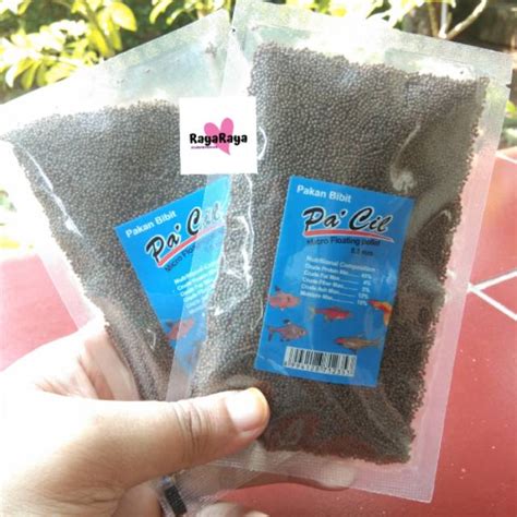 Jual Pacil Percill Pakan Ikan Kecil Mm Micro Pelet Ikan Shopee