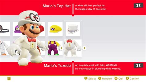 Super Mario Odyssey: Check Out Every Mario Outfit | All Costumes ...