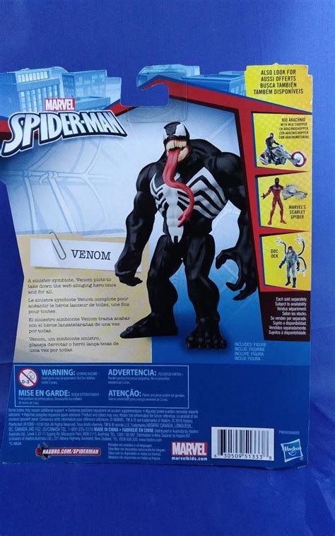 Marvel S Spider Man Venom 6 Inch Villain Action Figure 1910695211