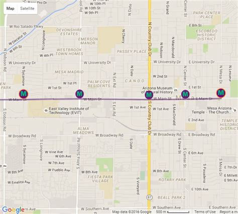 Street Map Of Mesa Az - Maps Model Online