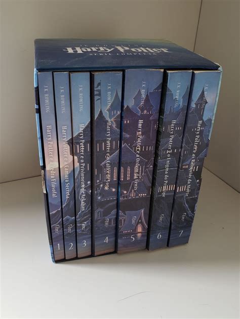 Box Livros Harry Potter Coleção Completa 7 Volumes Livro Harry