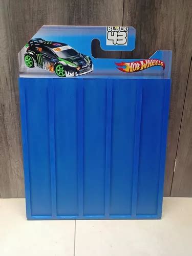 Exhibidor Coleccionador De Carros Hot Wheels En Su Blister Env O Gratis