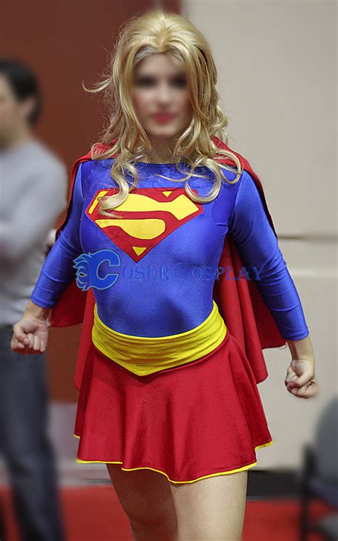 Supergirl Dress Plus Size Halloween Costumes Cosercosplay