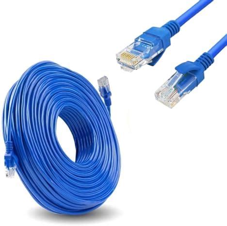 Cabos De Rede Patch Cord Rj45 Cat 6E 20m Cabo Internet 20 Metros Rj45