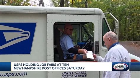 Usps Holding Job Fairs At 10 New Hampshire Post Offices