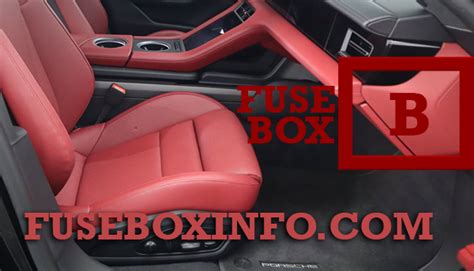 Porsche Taycan 2020 Fuse Box Fuse Box Info Location Diagram