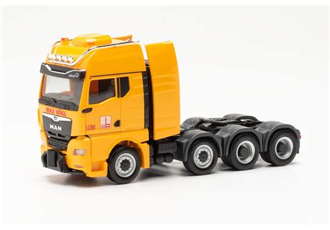 Herpa 1 87 MAN TGX GX Individual Schwerlastzugmaschine Max Bögl