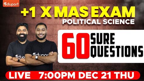 Plus One Political Science Christmas Exam 60 Sure Questions Eduport