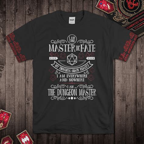 Dnd T Shirt Immerse Yourself In Dnd Game Dndsstore