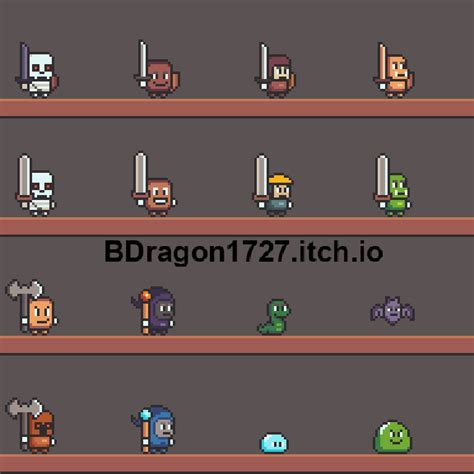 Pixel Enemy 1 : r/PixelArt