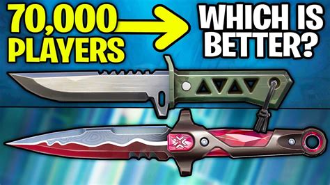 Xenohunter Vs Vct Knife Asking Players Youtube