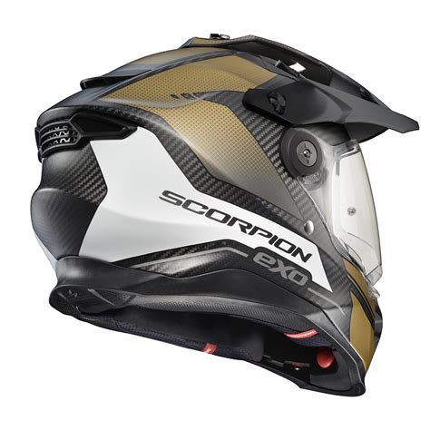 Casco Scorpion XT9000 Carbon Mate Dorado Mercleta