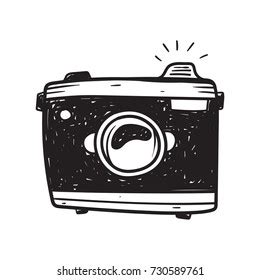 Camera Doodle Stock Vector (Royalty Free) 730589761 | Shutterstock