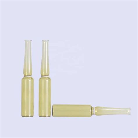 Pharmaceutical Borosilicate Glass Ampoule Small Filler Glass Tube For