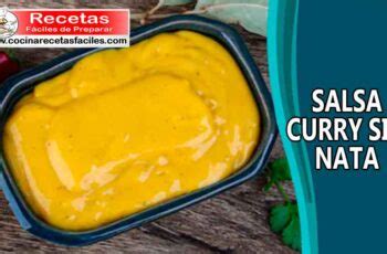 Cómo hacer salsa curry Recetas fáciles