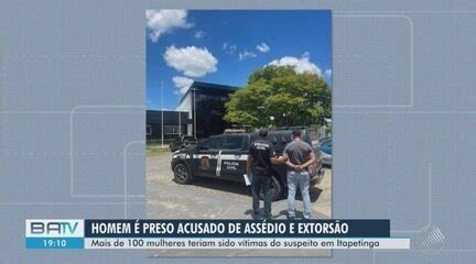 Homem Preso Suspeito De Assediar Mais De Mulheres Usando Perfil