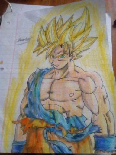 Dibujo Terminado Dragon Ball Espa Ol Amino