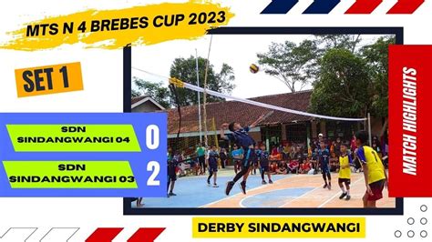 Bola Voli Sd Sdn Sindangwangi Vs Sdn Sindangwangi Mts N