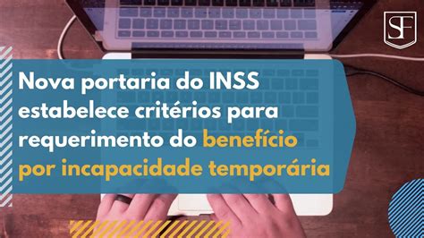 INSS estabelece critérios para requerimento do benefício por