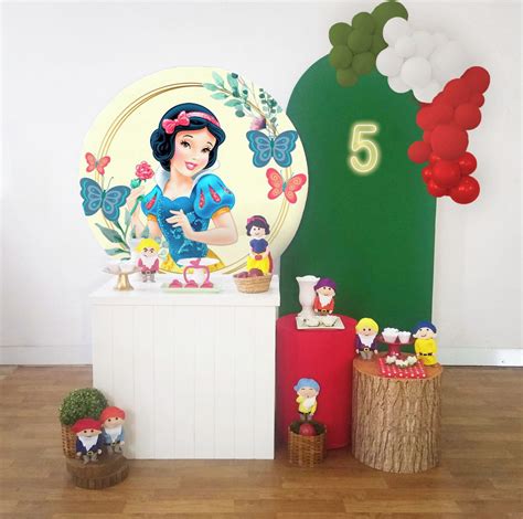 Aluguel Kit Decora O De Festa Branca De Neve Pegue Monte