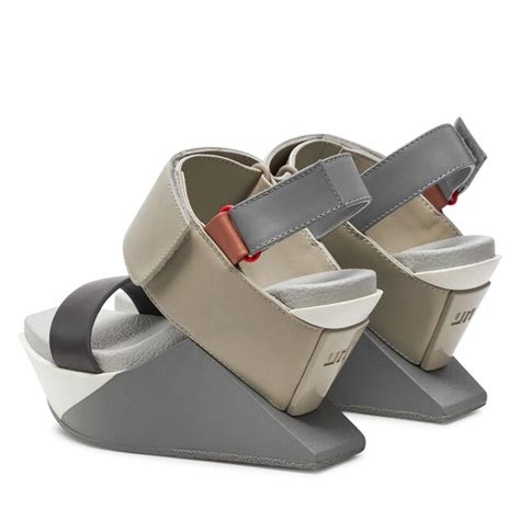 Sandale United Nude Delta Wedge Sandal Bej Epantofi Ro