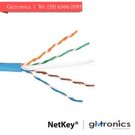 Nul C Bu Ce Netkey Bobina Lszh Categoria Utp De Pares Awg Sin