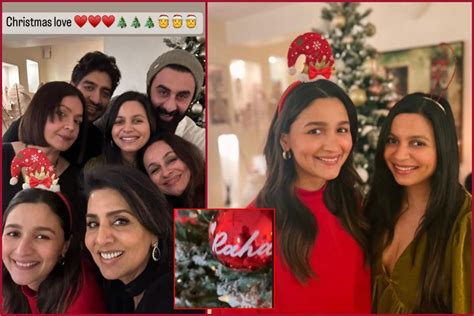 Christmas 2022 Alia Bhatt Ranbir Kapoors Celebrate First Christmas