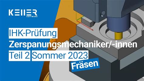 Simulation Zur Ihk Abschlusspr Fung Teil F R Zerspanungsmechaniker