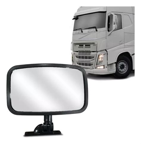 Espelho Retrovisor Auxiliar Rampa Convexo Lateral Volvo Fh