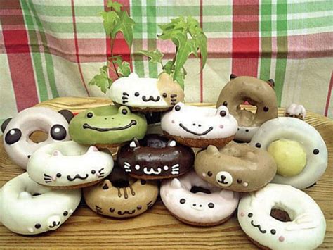 Cute Animal Doughnuts From Japan Turned Into Manga And Anime And Back