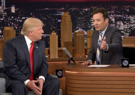 Donald Trump Jimmy Fallon Show Trump Messy Hair