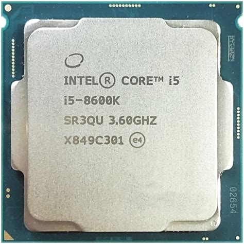 Intel Core I K I K Ghz Six Core Six Thread Cpu Processor