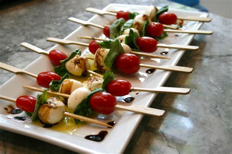 Mini Caprese Salad Skewers Peppers Of Key West