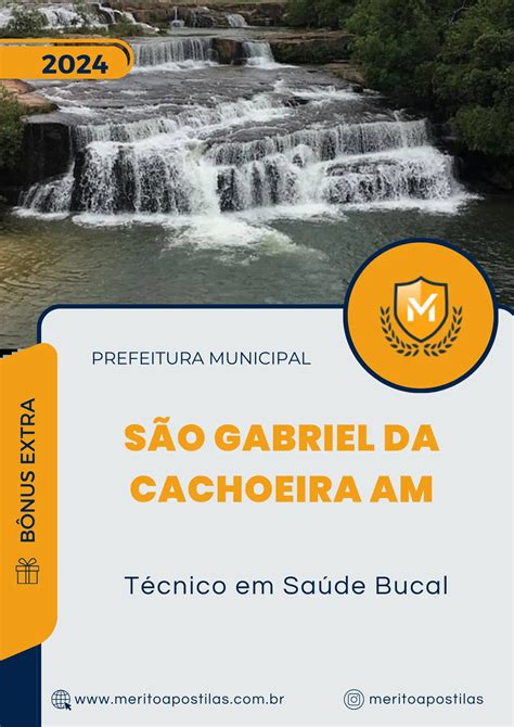 Apostila T Cnico Em Sa De Bucal Prefeitura De S O Gabriel Da Cachoeira