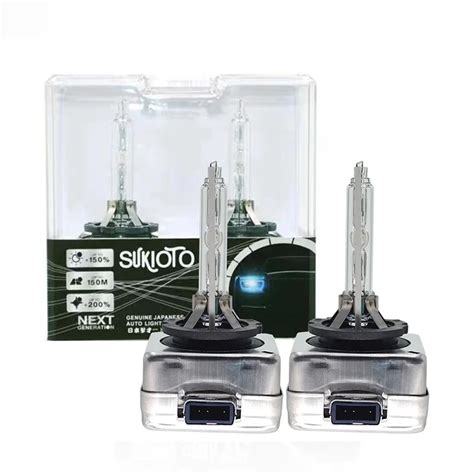 2PCS SUKIOTO JAPAN Super Bright D8S 66548 OEM Quality 35W 6000K D8S