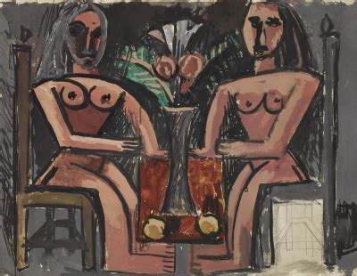 Los dos ocupantes de la mujer Pablo Picasso Análisis del Cuadro