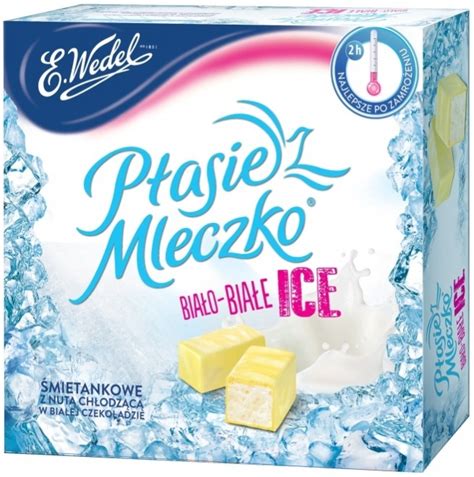 Ptasie Mleczko Ice W Bia Ej Czekoladzie Jest Dost Pne W Dw Ch W Na