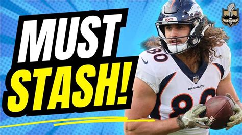 Must Stash Players To Boost Your Team Dynasty Fantasy Football