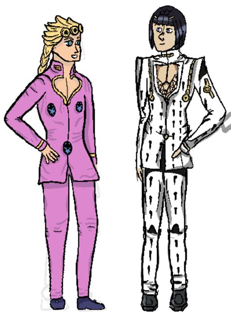 Made By Me Giorno And Buccarati I Think Giorno Looks Really Cute