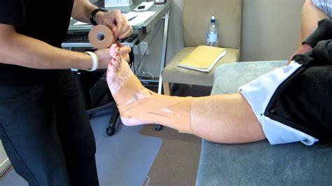 Basic Ankle Taping YouTube