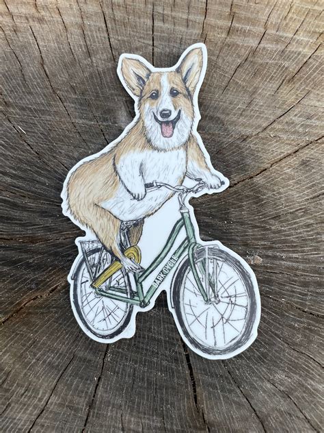 Corgi Sticker Corgi Vinyl Sticker for Laptops Cars Water - Etsy