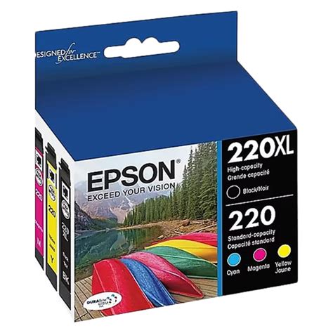 Buy Epson High Capacity Ink Cartridges 4 Pack Online in UAE | Sharaf DG