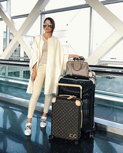 Pin De Brenda Vera Em Travel Style Roupas Para Viagem Ao Aeroporto