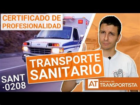 Obt N Tu Certificado De Profesionalidad En Transporte Sanitario Todo